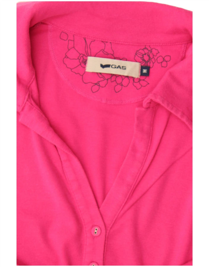 Gas Damen Poloshirt UK 12 Mittelrosa