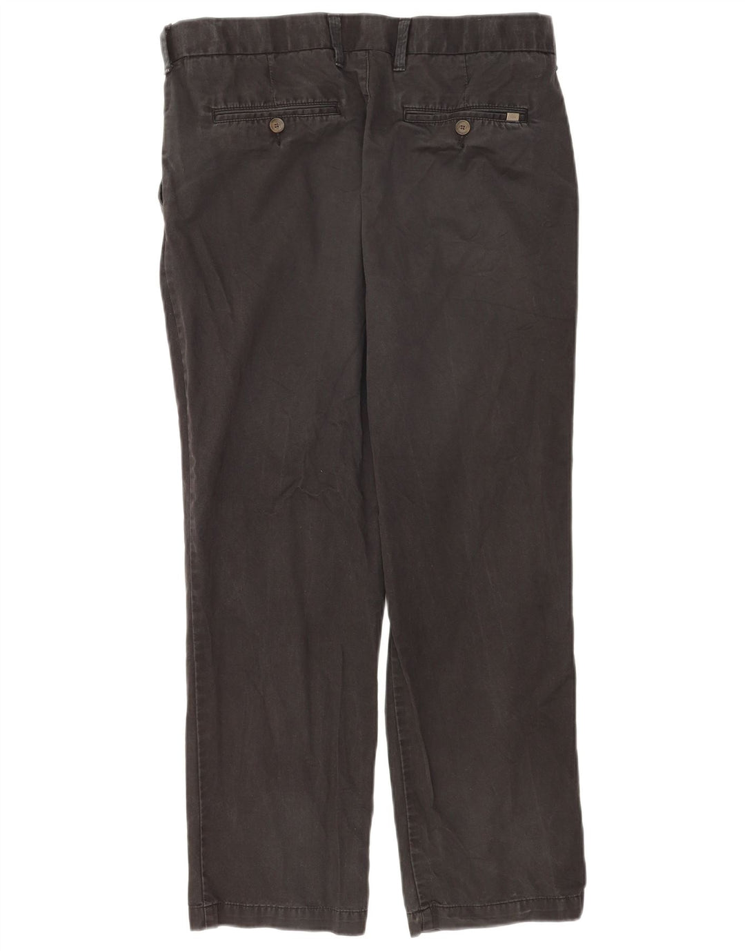 Marks & Spencer Herren-Chinohose, normal, W34, L29, Schwarz, Baumwolle