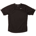 Nike Herren Dri Fit T-Shirt Top Medium Schwarz Polyester