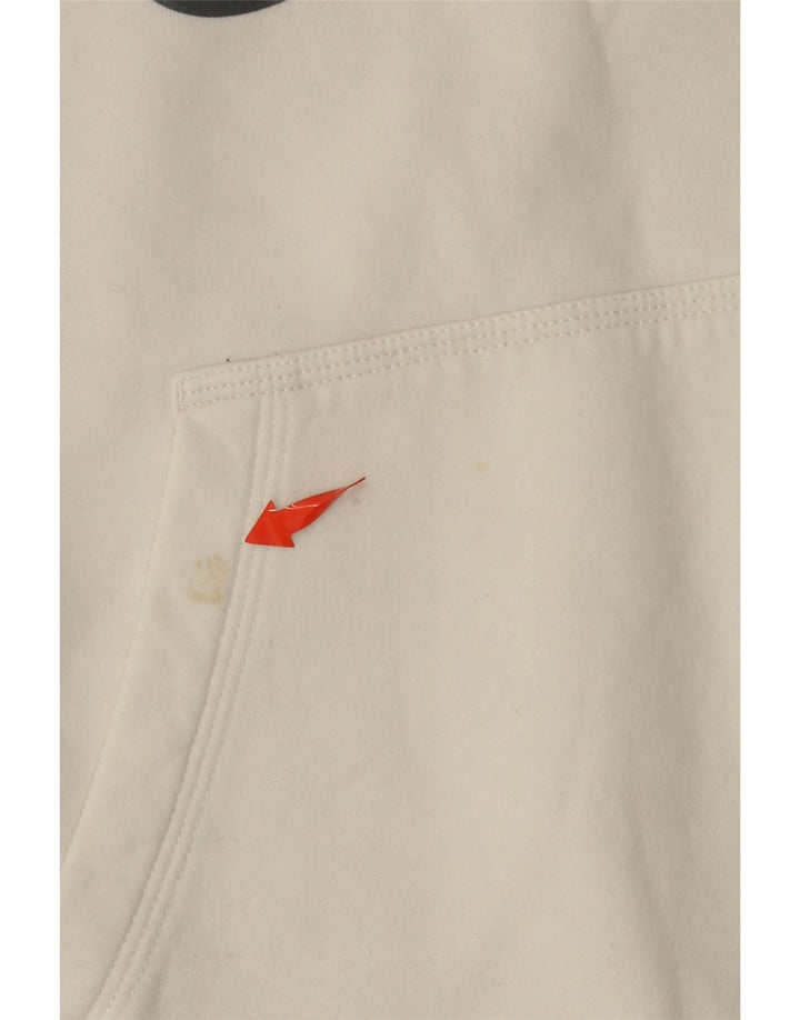 NIKE Kapuzenpullover für Jungen mit Grafik, Standard-Passform, 10–11 Jahre, Mittelweiß