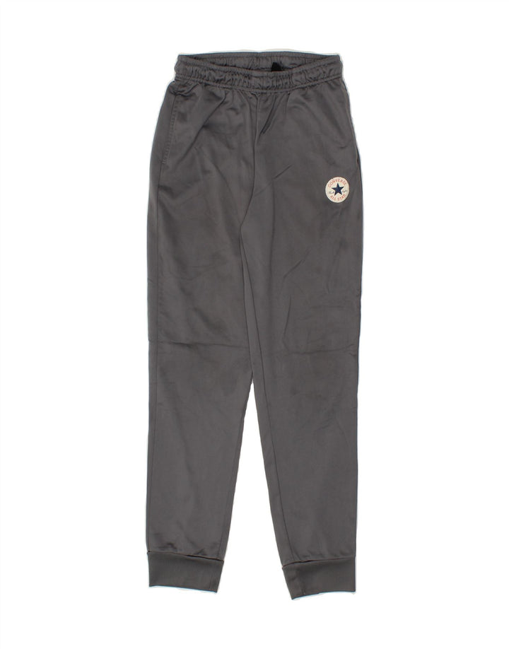 CONVERSE Boys Tracksuit Trousers Joggers 12-13 Years Large Grey Vintage Converse and Second-Hand Converse from Messina Hembry 