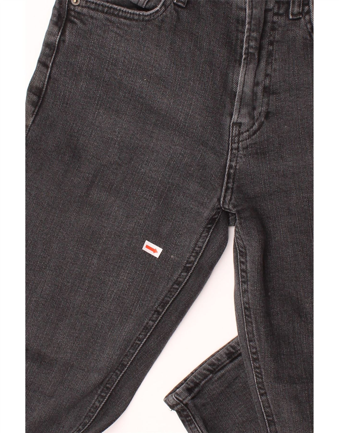 ZARA Womens Straight Jeans EU 36 XS W26 L27 Grey Vintage Zara and Second-Hand Zara from Messina Hembry 