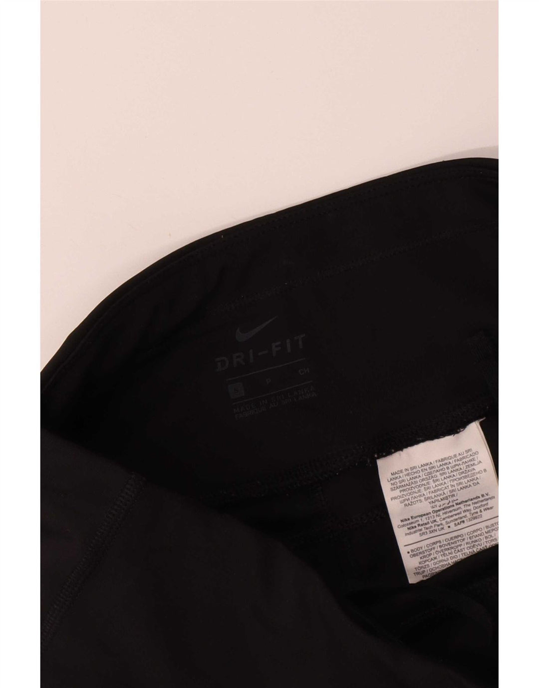 Nike Damen Dri Fit Leggings UK 8 Small Schwarz Polyester