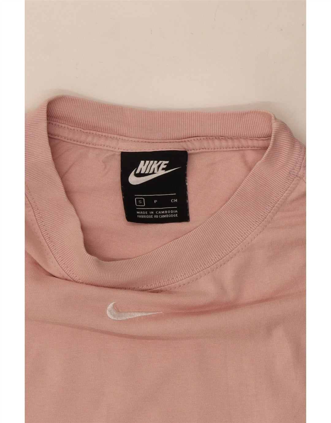 Nike Herren T-Shirt Top Small Pink