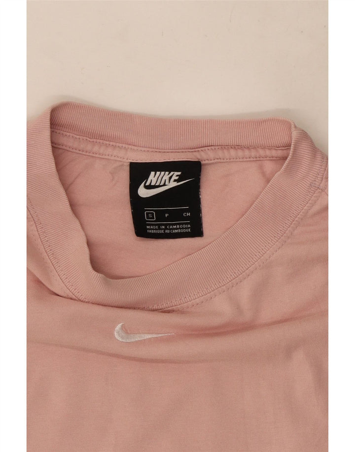 Nike Herren T-Shirt Top Small Pink