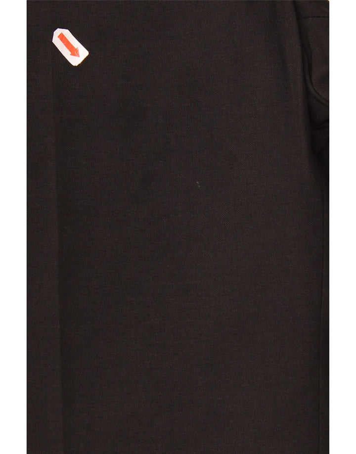 Marks & Spencer Herren-Anzughose mit maßgeschneiderter Passform, W34, L31, schwarzes Polyester
