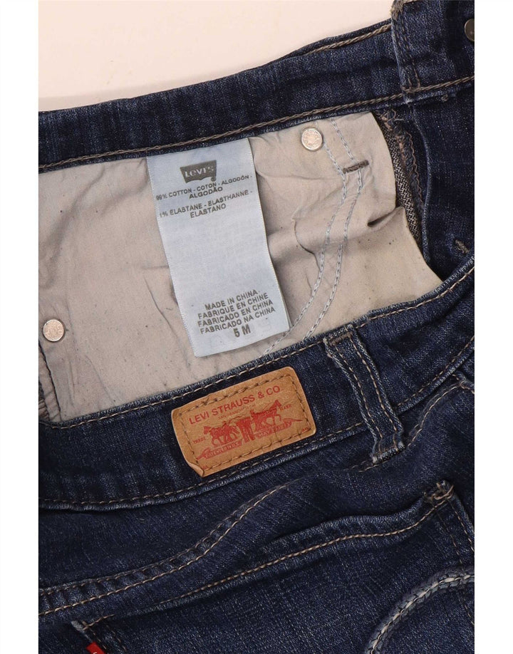 Levi's Damen 524 Bootcut-Jeans mit niedriger Taille, US 5, Mittel, W30, L32, blaue Baumwolle