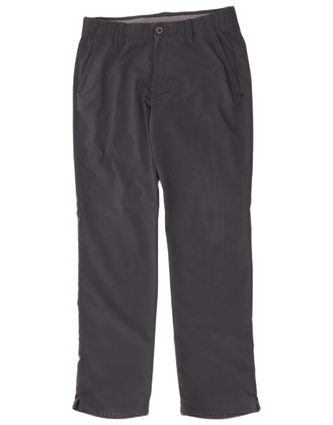 Under Armour Herren Regular Chinohose W34 L34 Graues Polyester