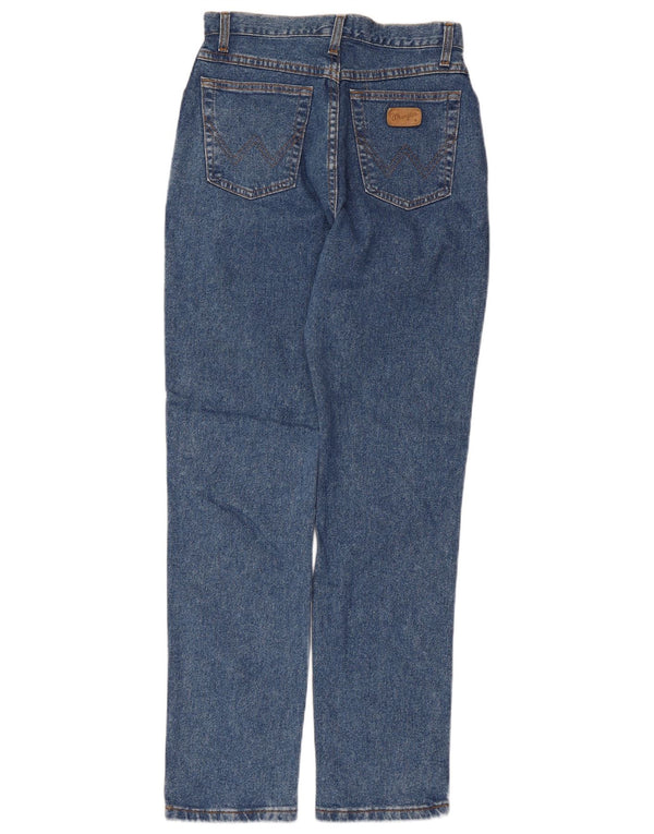 Wrangler Damen Paula Straight Jeans W30 L30 Blaue Baumwolle