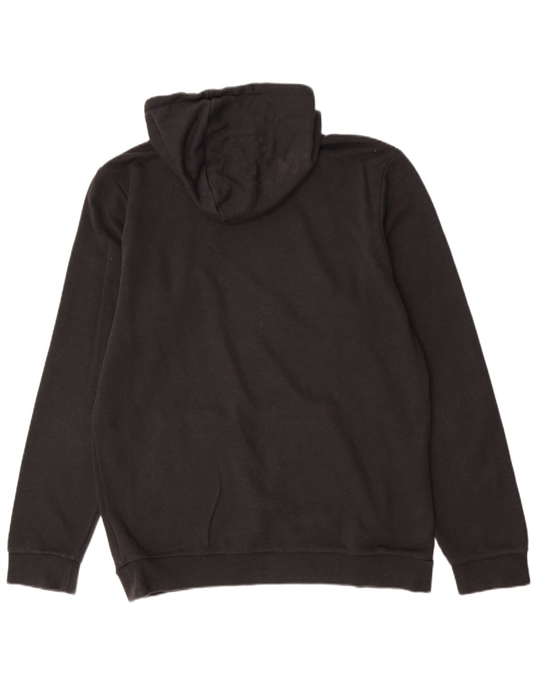 Adidas Herren Graphic Hoodie Pullover Mittelschwarze Baumwolle