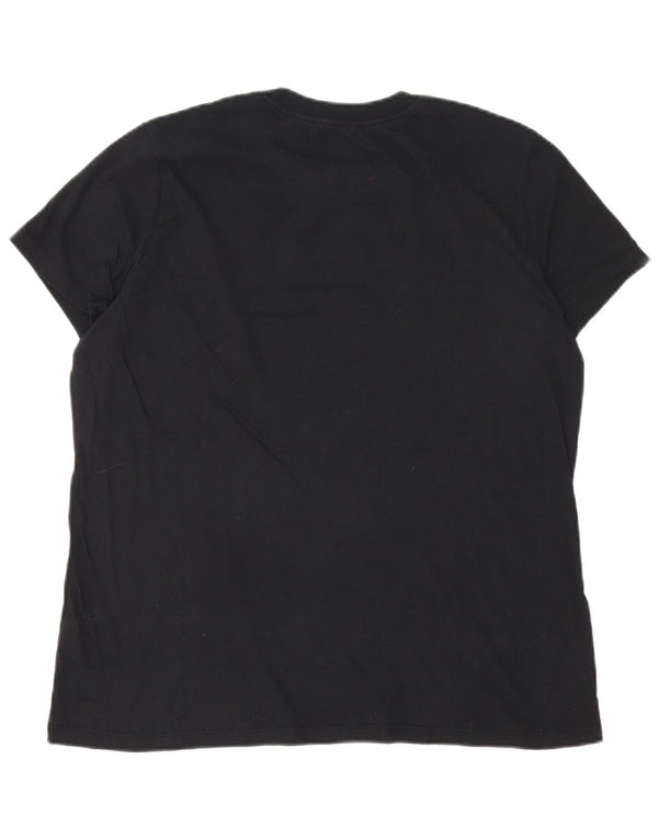 Nike Herren Adelaide Strikers Grafik-T-Shirt, XL, schwarze Baumwolle