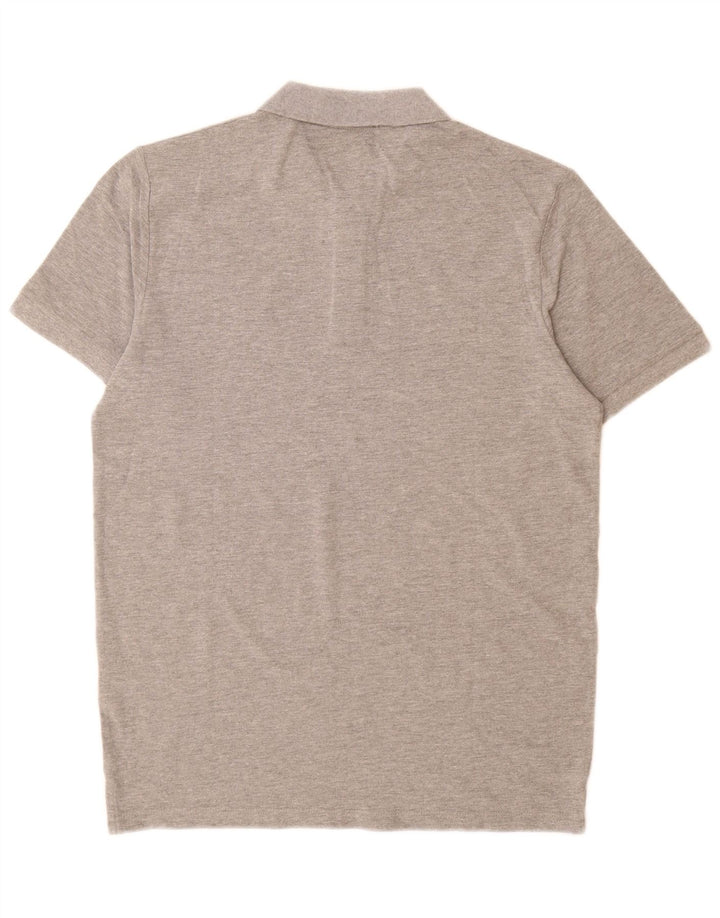 Jack & Jones Herren-Poloshirt, große graue Baumwolle