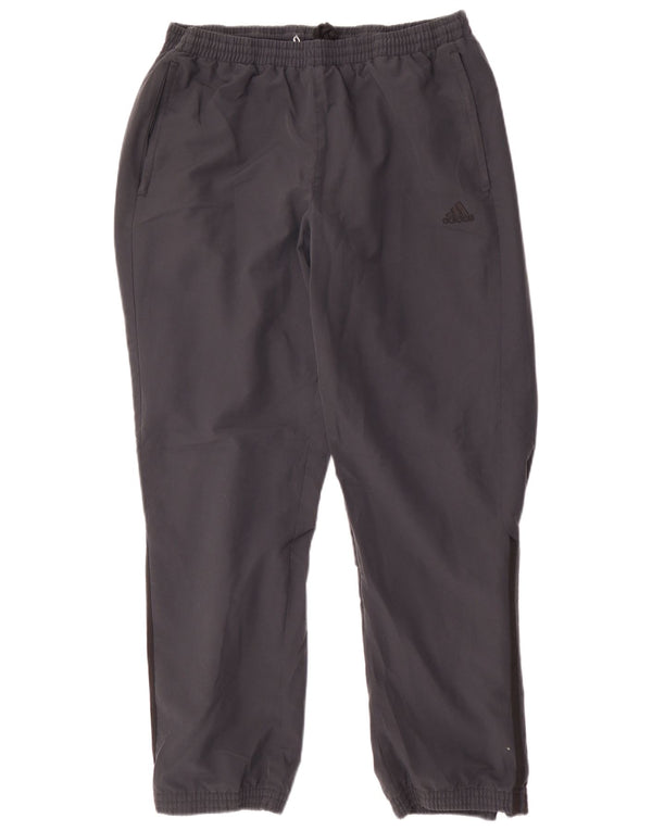 Adidas Herren-Trainingshose, Jogginghose, groß, marineblau, Polyester