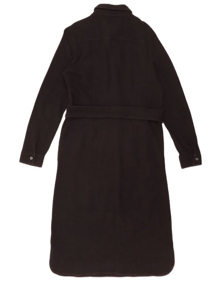 BODEN Damen Pulloverkleid UK 14 Mittelschwarze Baumwolle