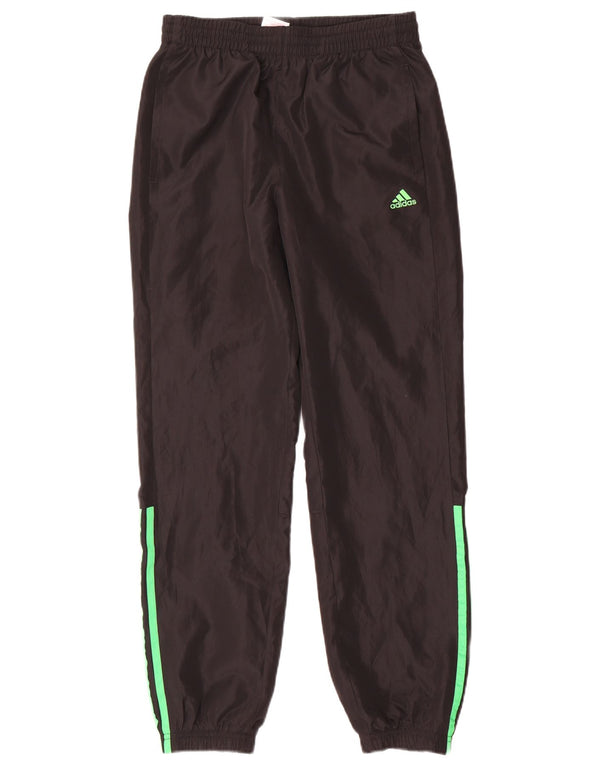 Adidas Jungen-Trainingshose, Jogginghose, 13–14 Jahre, schwarzes Polyester