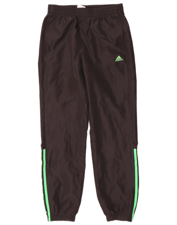 Adidas Jungen-Trainingshose, Jogginghose, 13–14 Jahre, schwarzes Polyester