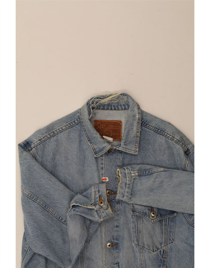 ROY ROGERS Herren Jeansjacke UK 38 Mittelblau