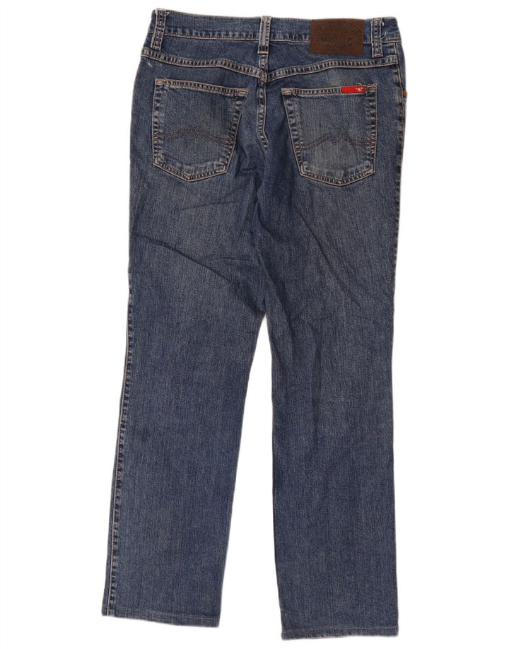 Mustang Herren Tramper Straight Jeans W34 L29 Blaue Baumwolle