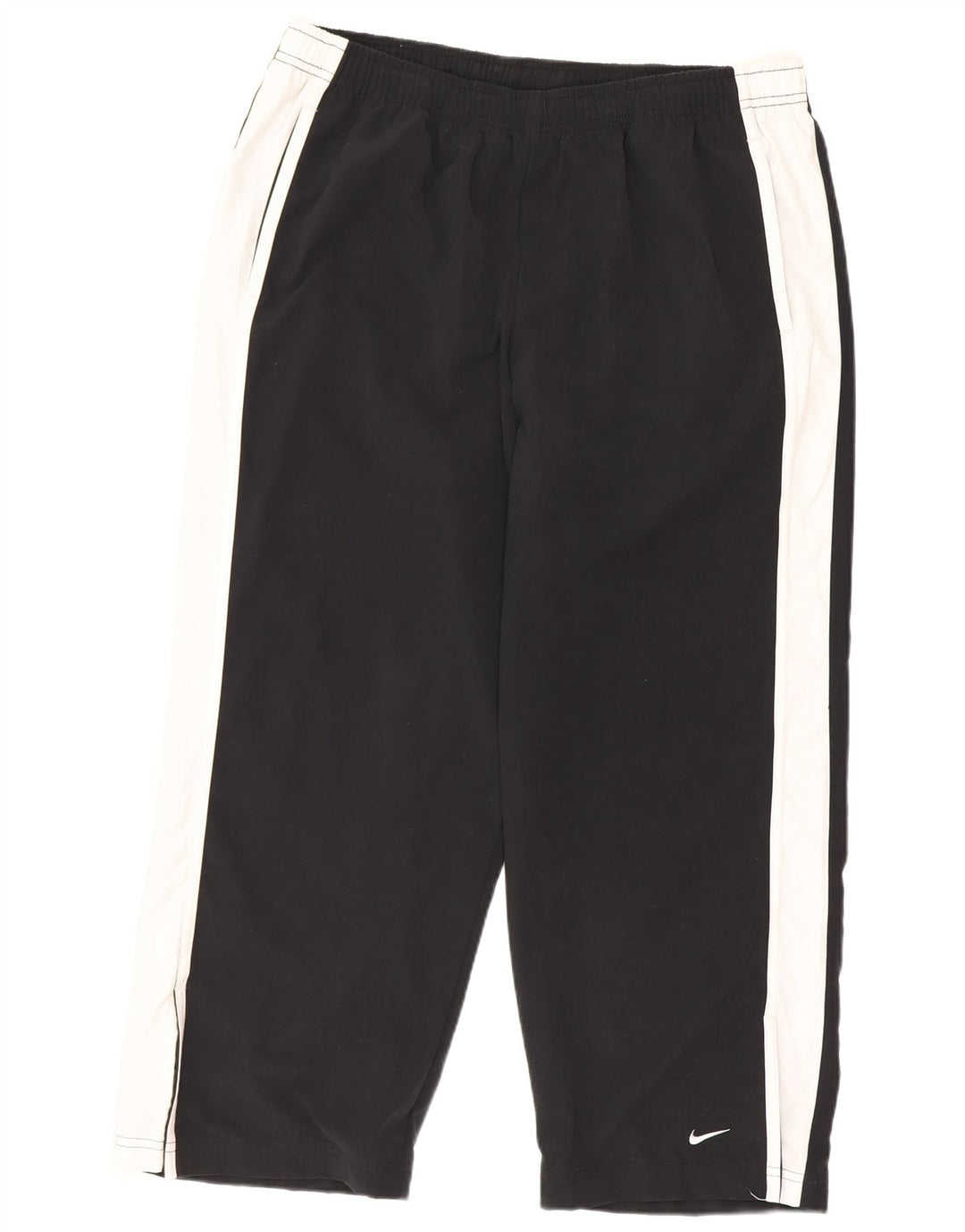 Nike Damen Capri-Trainingshose, US 12/14, Größe L, Schwarz, Farbblock