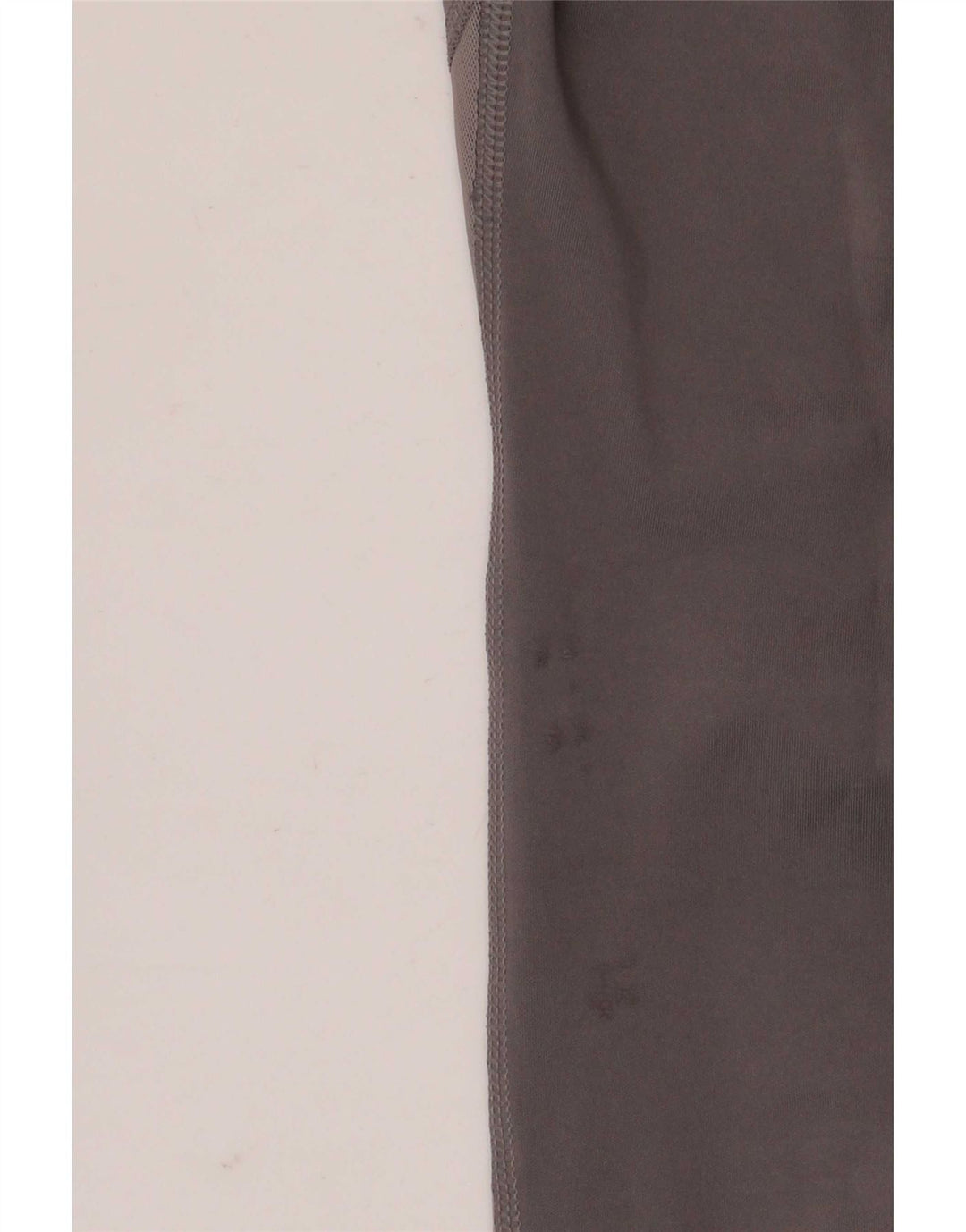 Nike Damen Dri Fit Crop Leggings UK 12 Mittelgraues Polyester