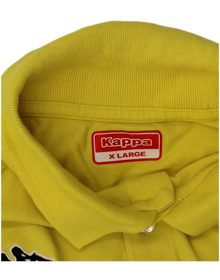 KAPPA Herren Poloshirt XL Gelb
