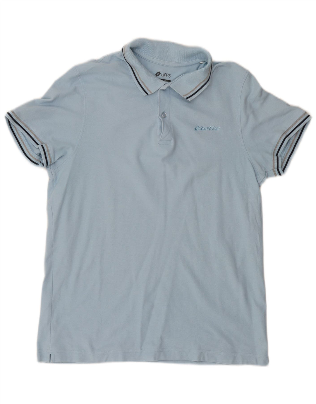 Lotto Herren Life's Poloshirt Mittelblau