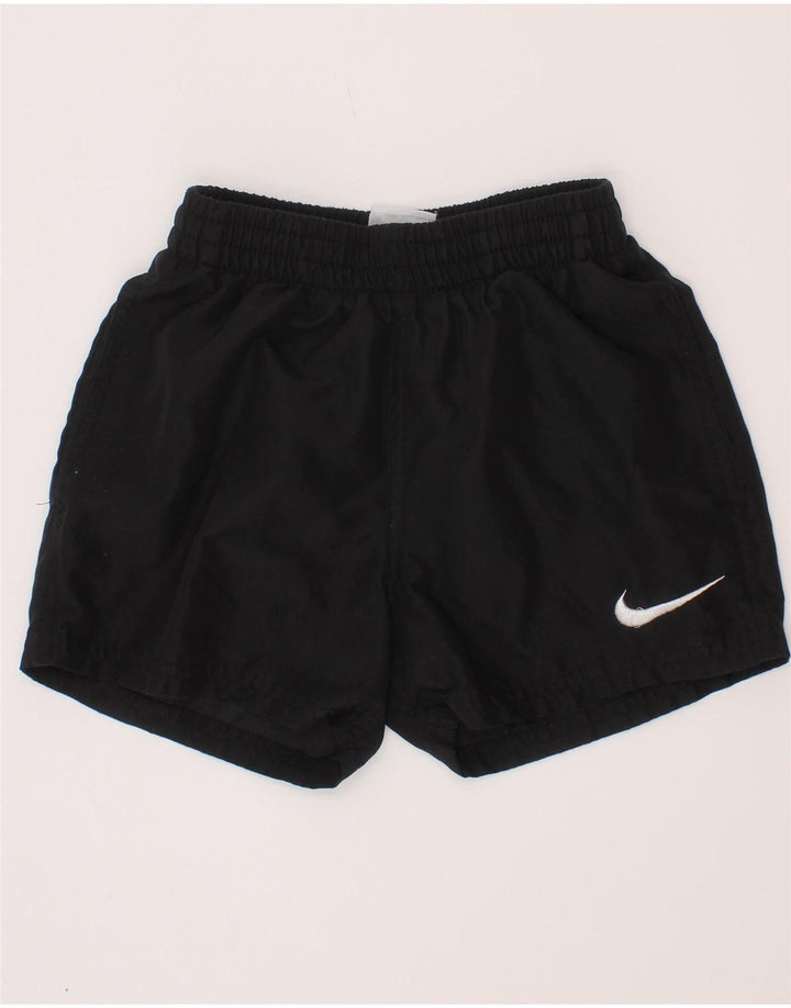 Nike Sportshorts für Jungen, 6–7 Jahre, XS, schwarzes Polyester