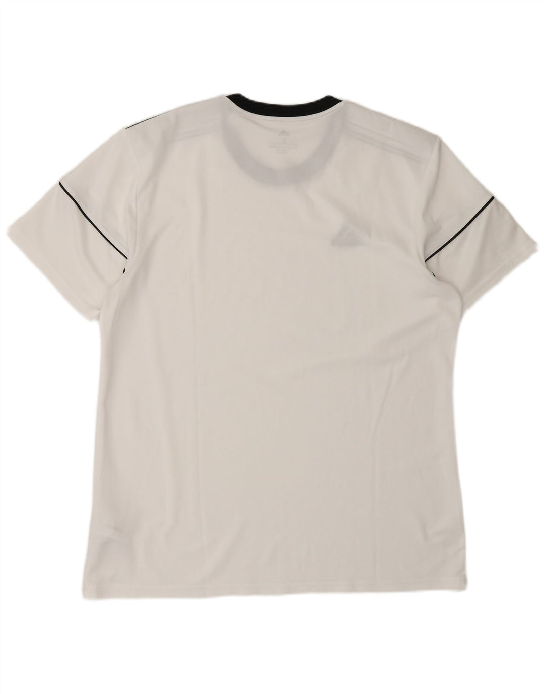 Adidas Herren Climalite T-Shirt Top Large Weiß Polyester