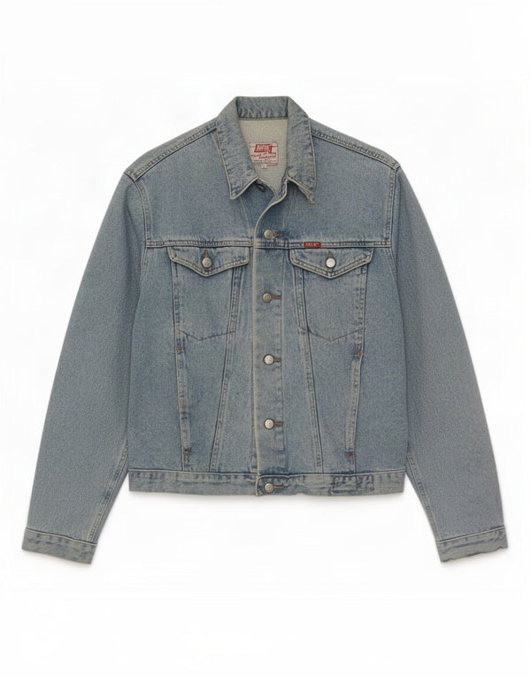 Rifle Herren Jeansjacke UK 40 Large Blau