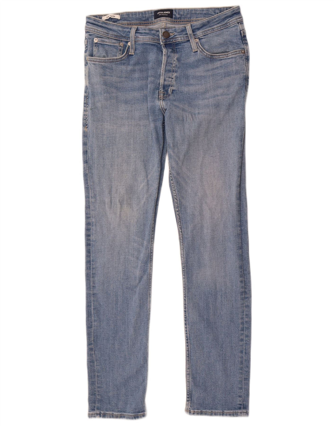 Jack & Jones Herren GLENN Slim Jeans W31 L30 Blaue Baumwolle