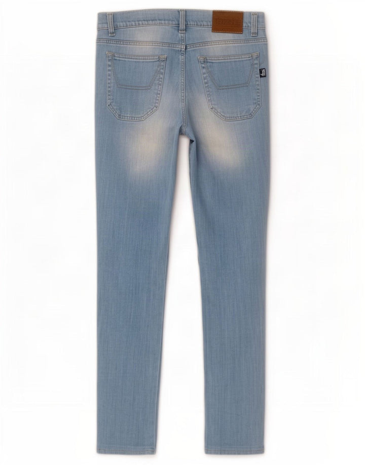 Jeckerson Herren Slim Jeans W36 L30 Blaue Baumwolle