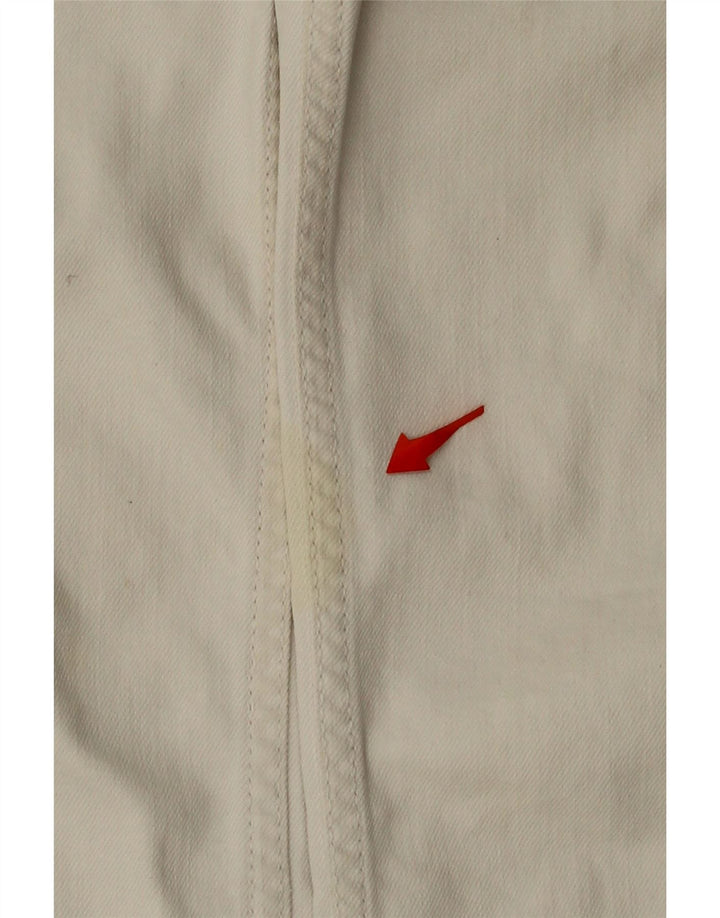 TOMMY HILFIGER Womens Straight Jeans W30 L32 White Cotton Vintage Tommy Hilfiger and Second-Hand Tommy Hilfiger from Messina Hembry 
