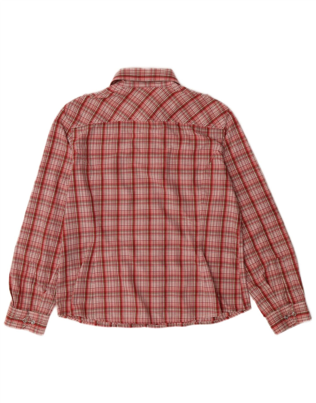 Schöffel Damen Slim Fit Hemd UK 14 Medium Red Check Polyamid