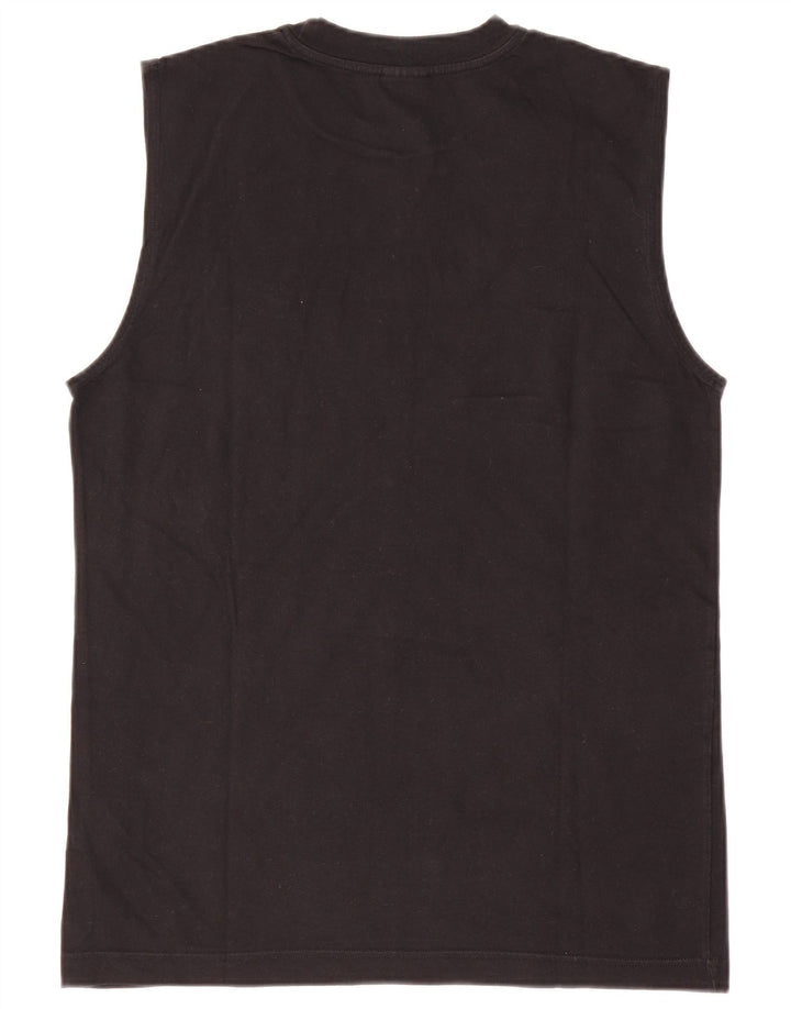 Nike Herren-Weste, Oberteil, Größe S, Schwarz, Baumwolle