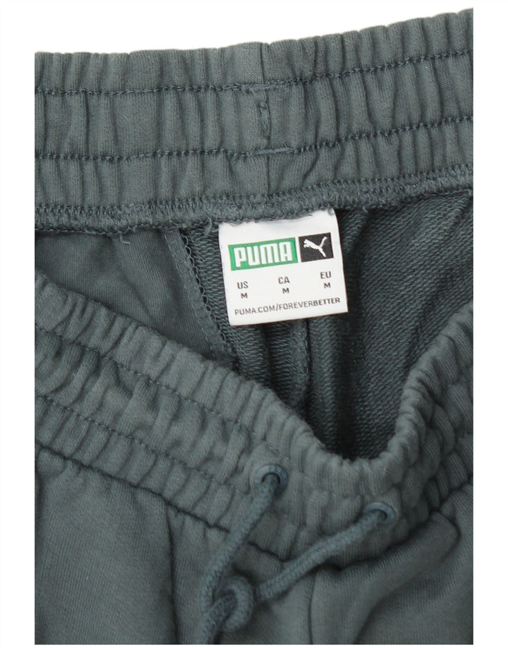PUMA Herren Sportshorts mittelgrüne Baumwolle