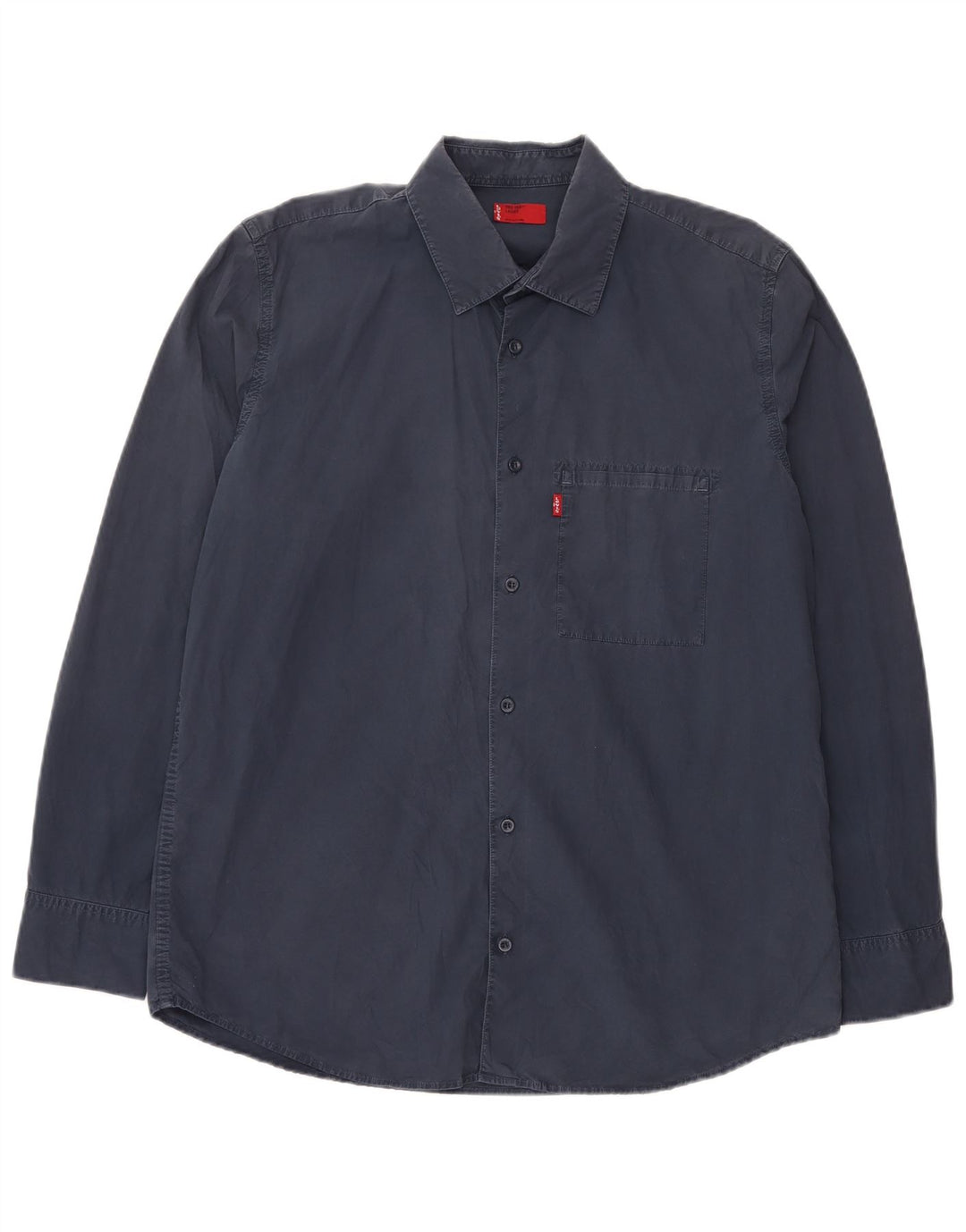 Levi's Herren-Hemd, groß, marineblau, Baumwolle