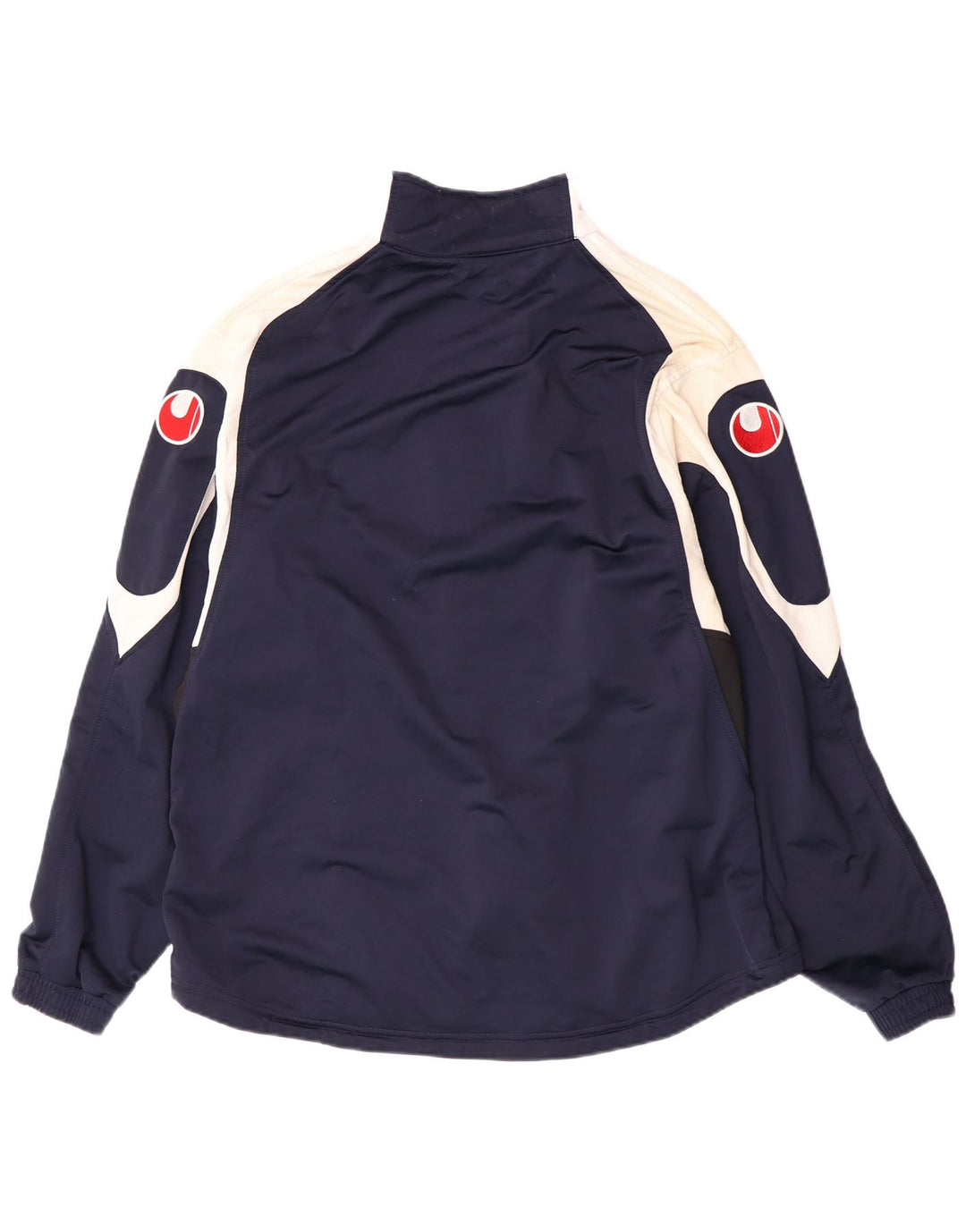 Uhlsport Herren-Trainingsanzugoberteil, UK 38/40, Mittelmarineblau, Polyester