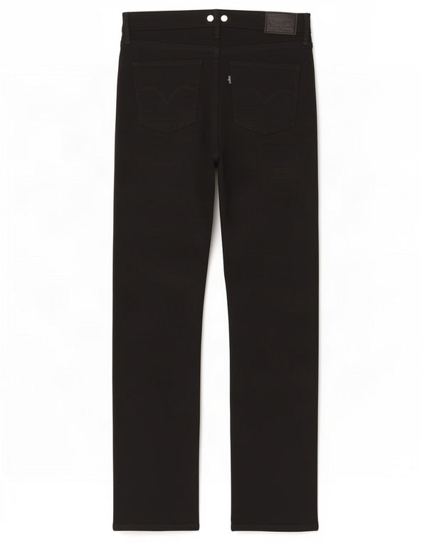 Levi's Damen 314 Shaping Straight Jeans W28 L30 Schwarze Baumwolle