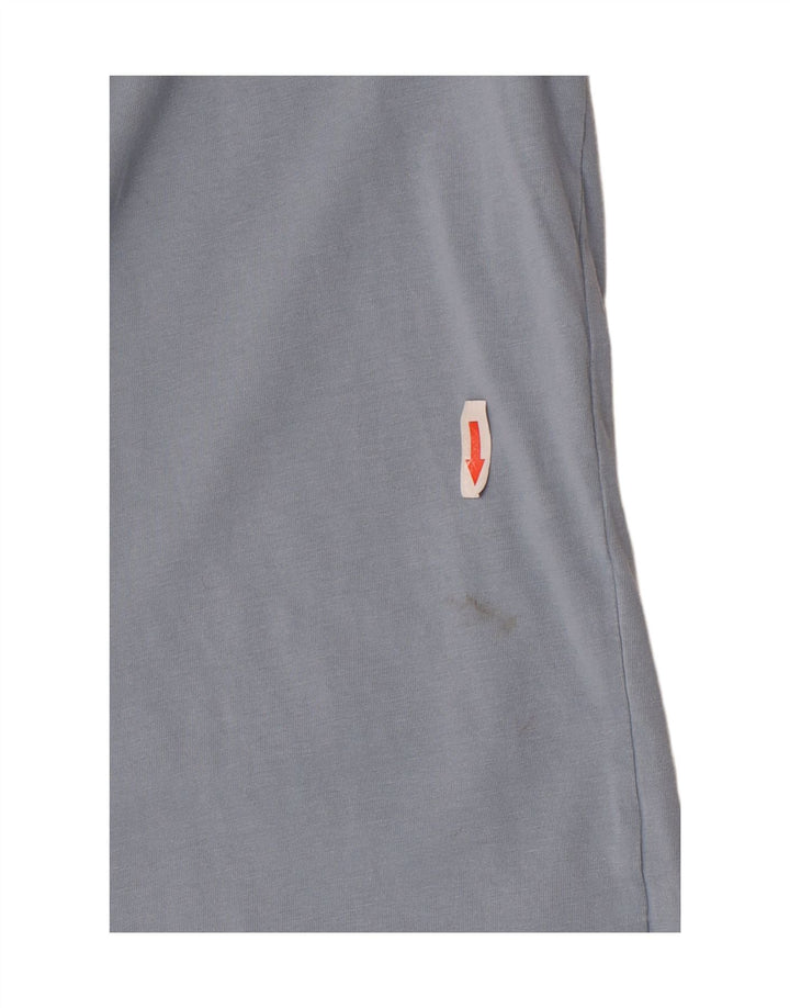Puma Herren-T-Shirt mit Grafik, Größe S, Blau, Farbblock