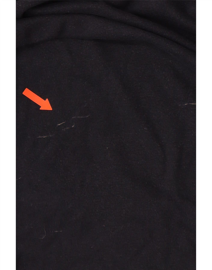 SUPERDRY Herren-T-Shirt mit Grafik, mittelmarineblaue Baumwolle