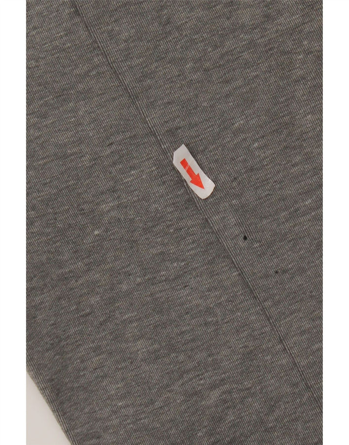 Nike Herren-Trainingshose, Jogginghose, groß, graue Farbblock-Baumwolle