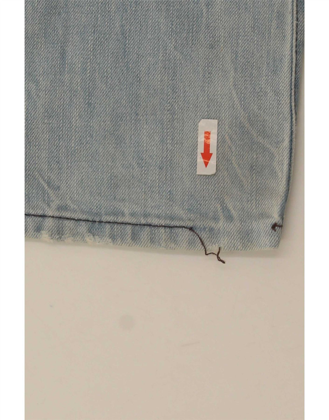 Replay Herren Straight Jeans W36 L34 Blaue Baumwolle