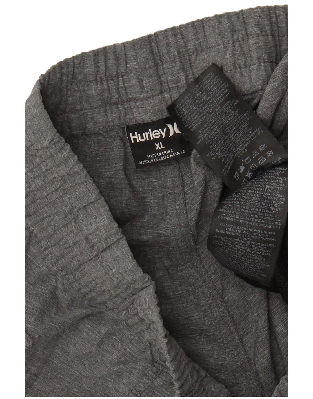 Harley Herren Sportshorts XL Grau Polyester