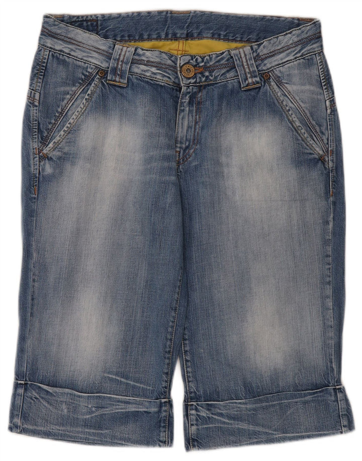 PEPE Jeans Herren Denim-Bermudashorts W31 mittelblaue Baumwolle