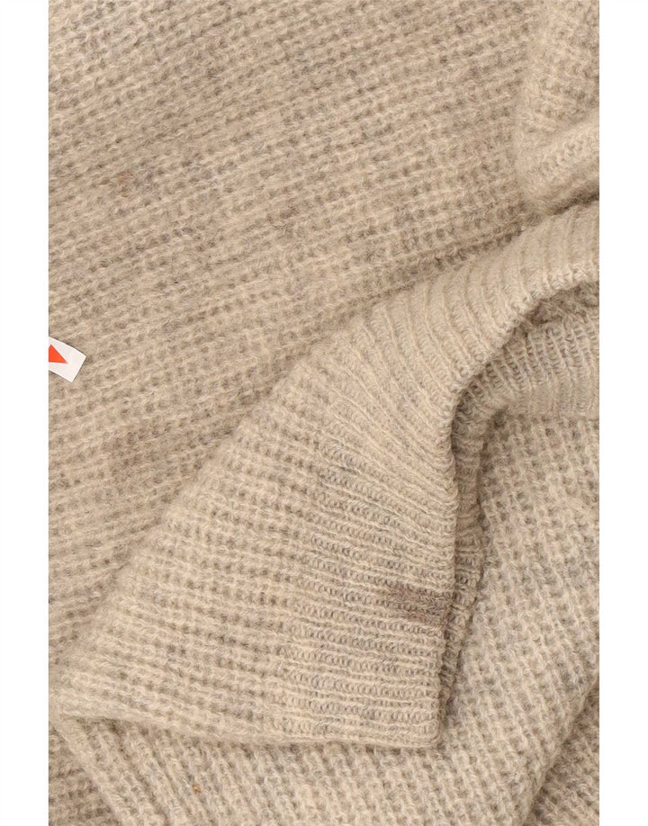 O'Neill Herren-Pullover mit Rollkragen, groß, grau gestreift