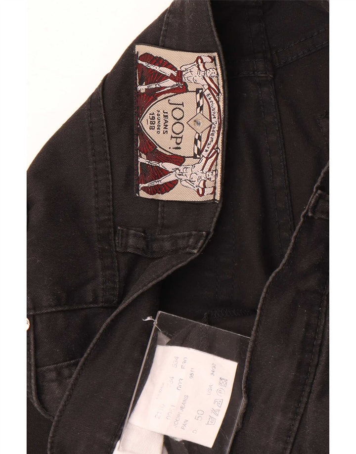 Joop Herren Slim Freizeithose W34 L32 Schwarz