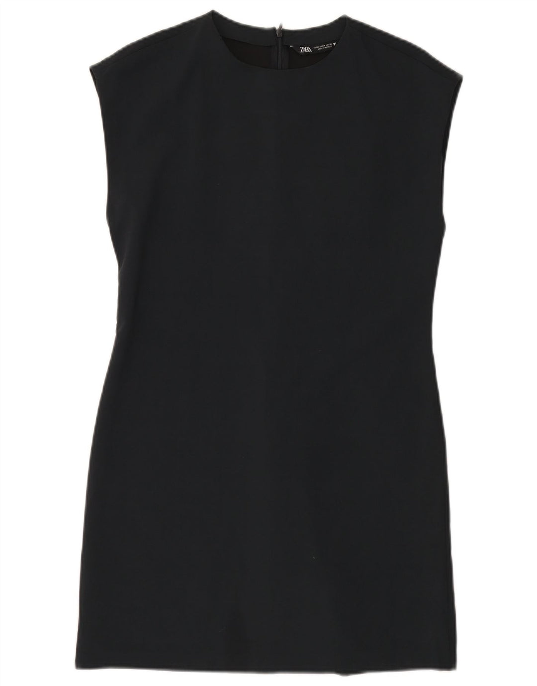 Zara Damen Etuikleid UK 12 Medium Marineblau Polyester