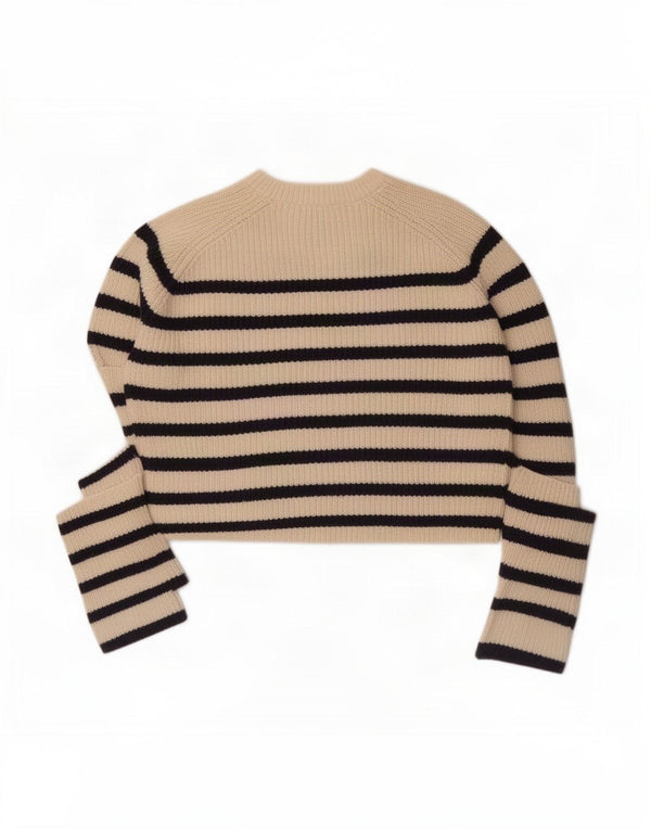 Marks & Spencer Damen-Pullover mit U-Boot-Ausschnitt, Gr. 14, Mittel, gebrochenes Weiß