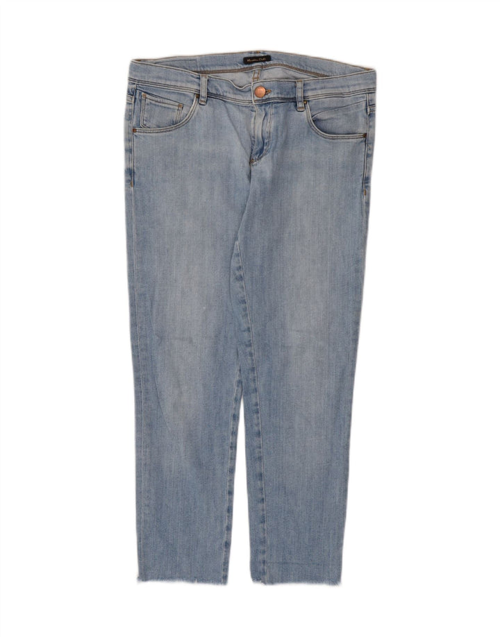 MASSIMO DUTTI Womens Slim Jeans W28 L26 Blue Cotton Vintage Massimo Dutti and Second-Hand Massimo Dutti from Messina Hembry 