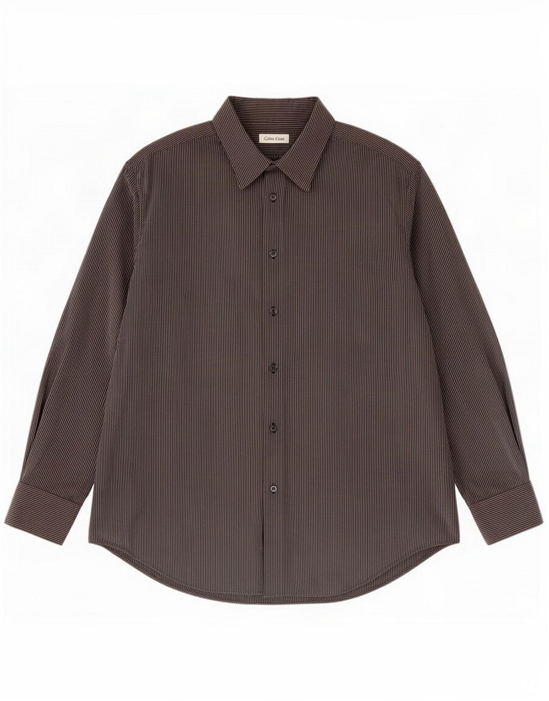 Calvin Klein Herrenhemd XL Grau gestreift